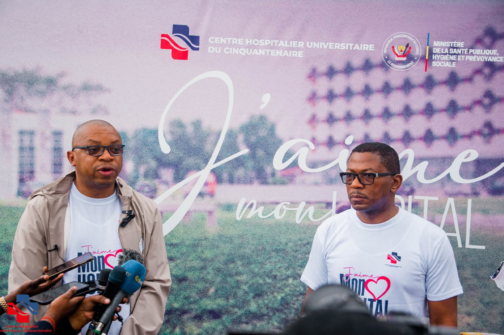 À l’occasion de la journée Salongo, organisée sous le thème « J’aime mon hôpital »